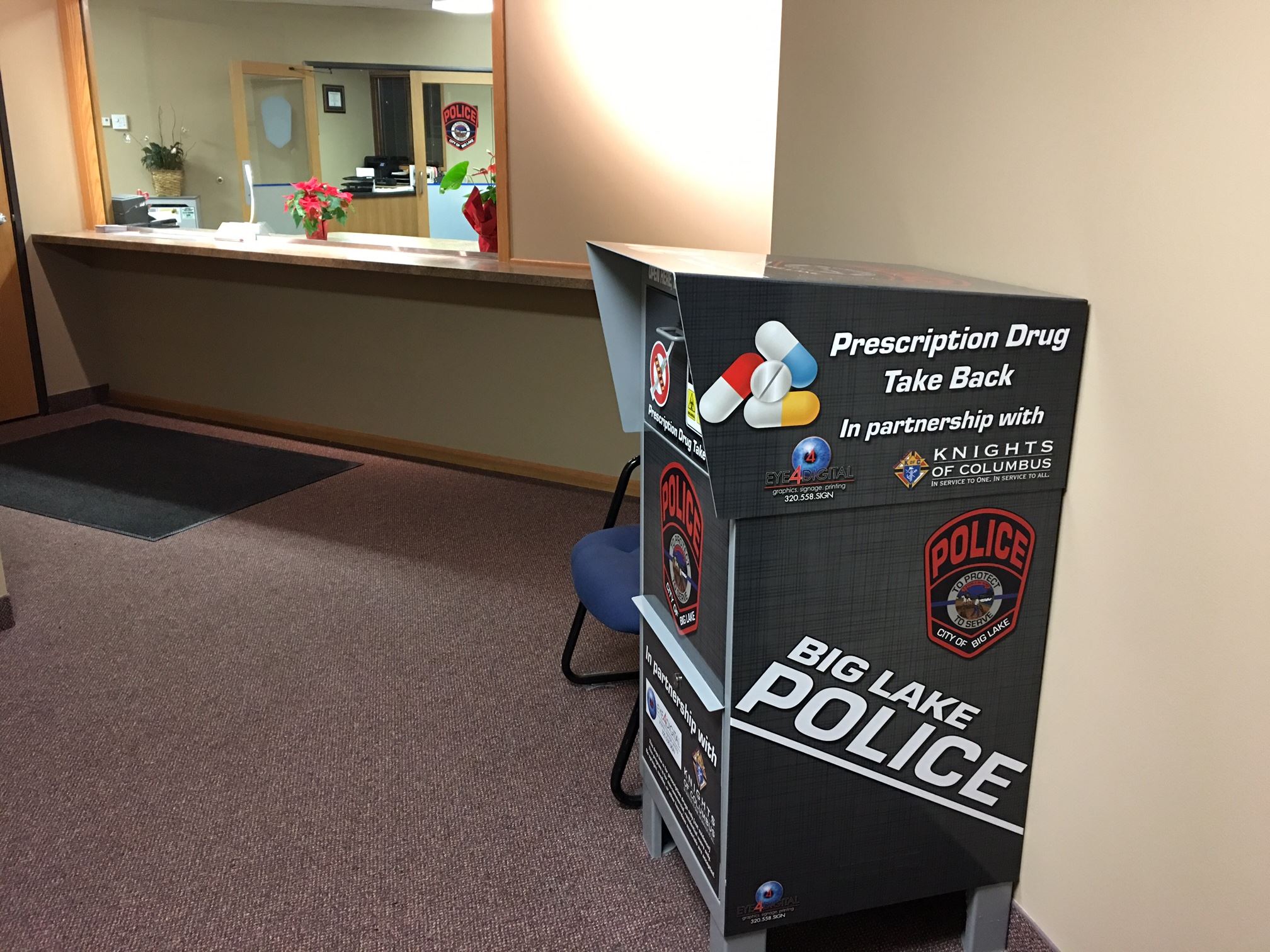 Persription Drug Take Back Box