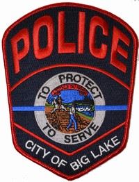 Big Lake Police Badge 6
