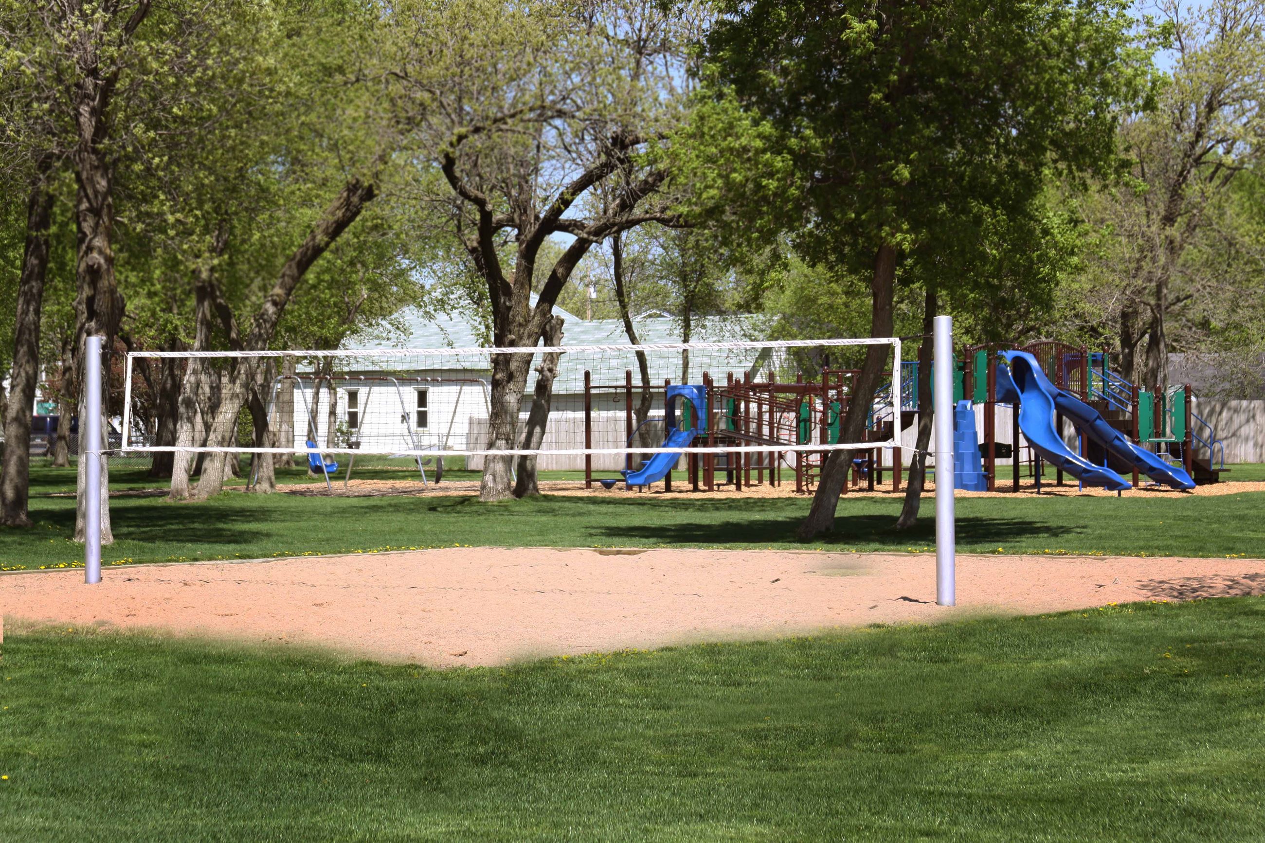 Wrights Crossing Park Playground Volleyball Court 2