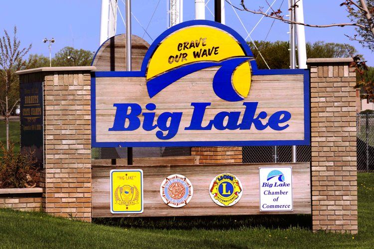 Big Lake Sign