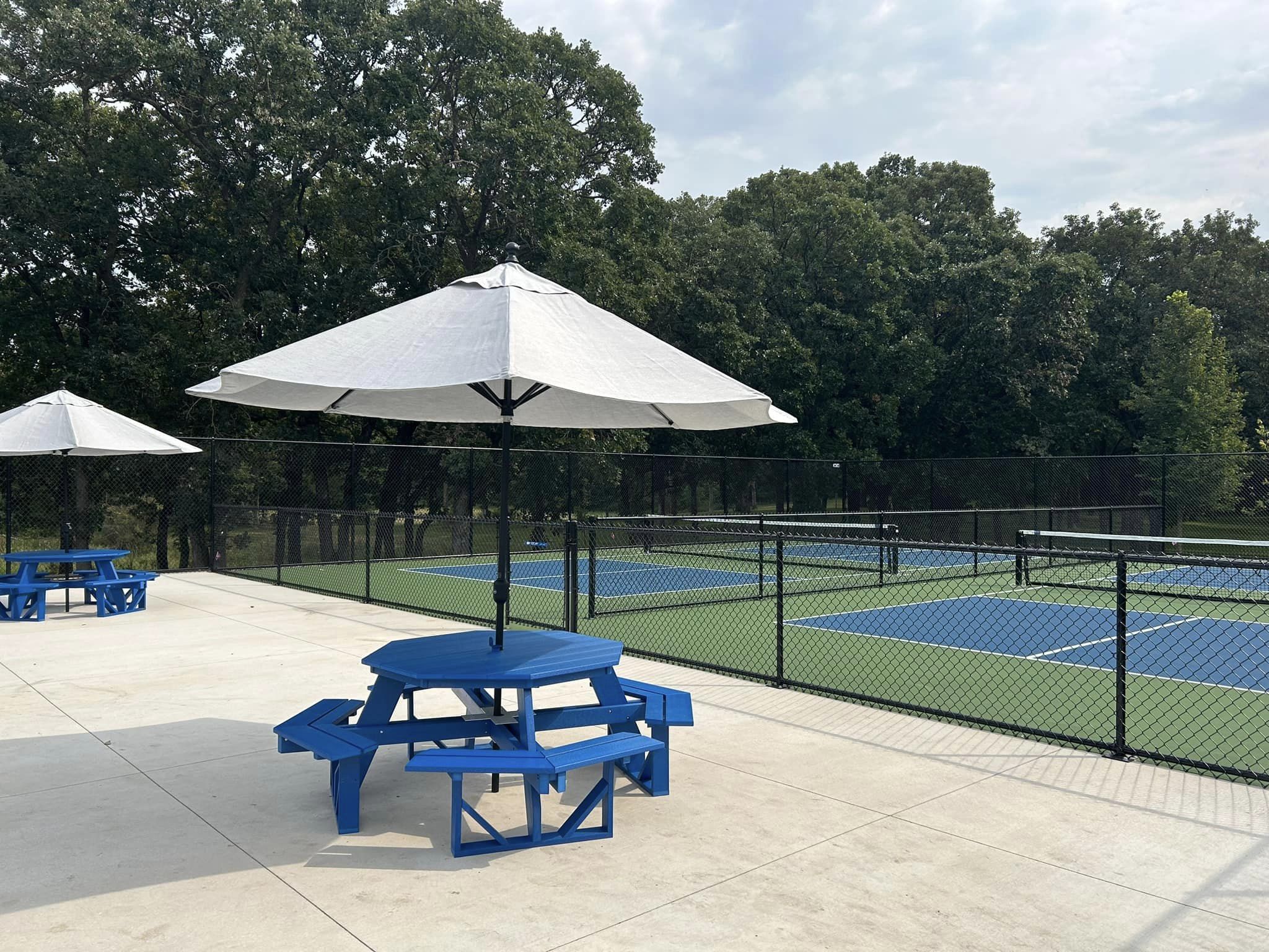 Pickleball Courts and Tables